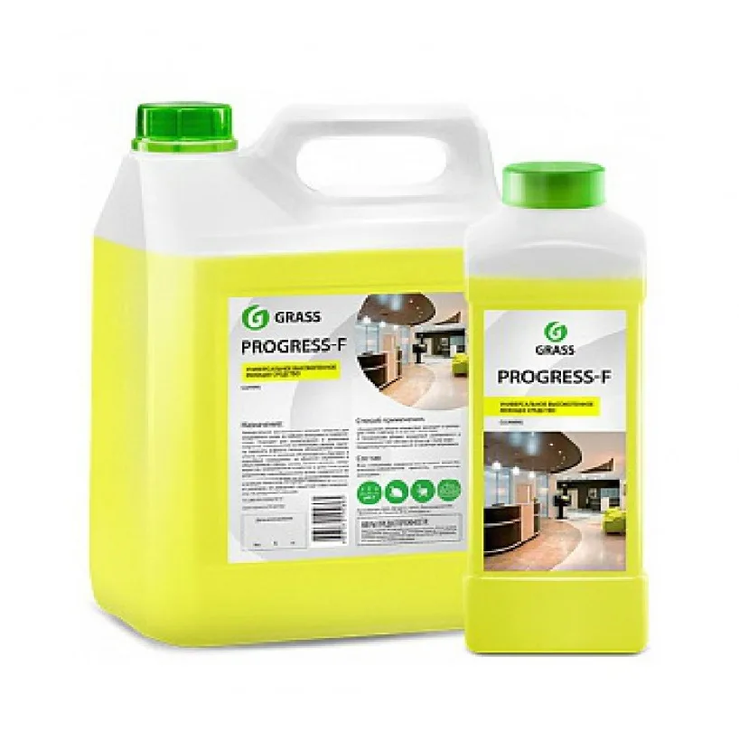 GraSS PROGRESS-F 5л у-ное высокопенное моющее средство 21150