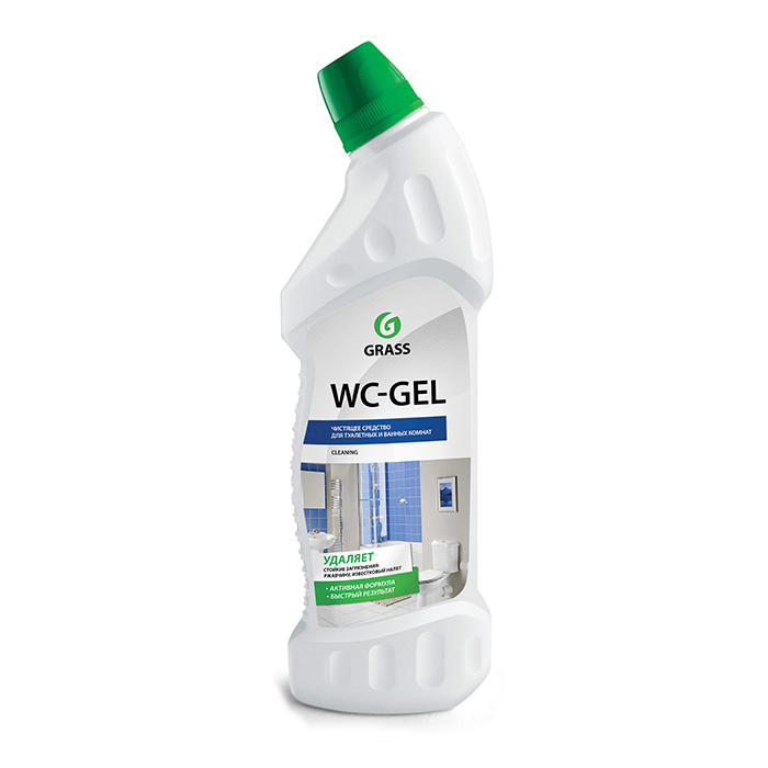GraSS Средство для чистки сантехники "WC-gel" (флакон 750 мл) 219175