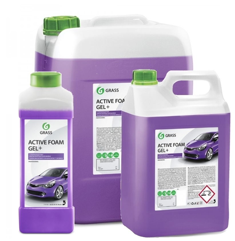 GraSS Активная пена "Active Foam Gel+" (канистра 1 л) 113180