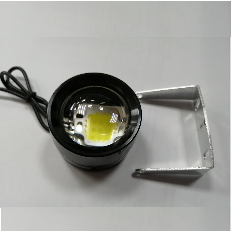 ХОДОВЫЕ ОГНИ Круглые ЛИНЗА 10W (2шт) (со скобой)