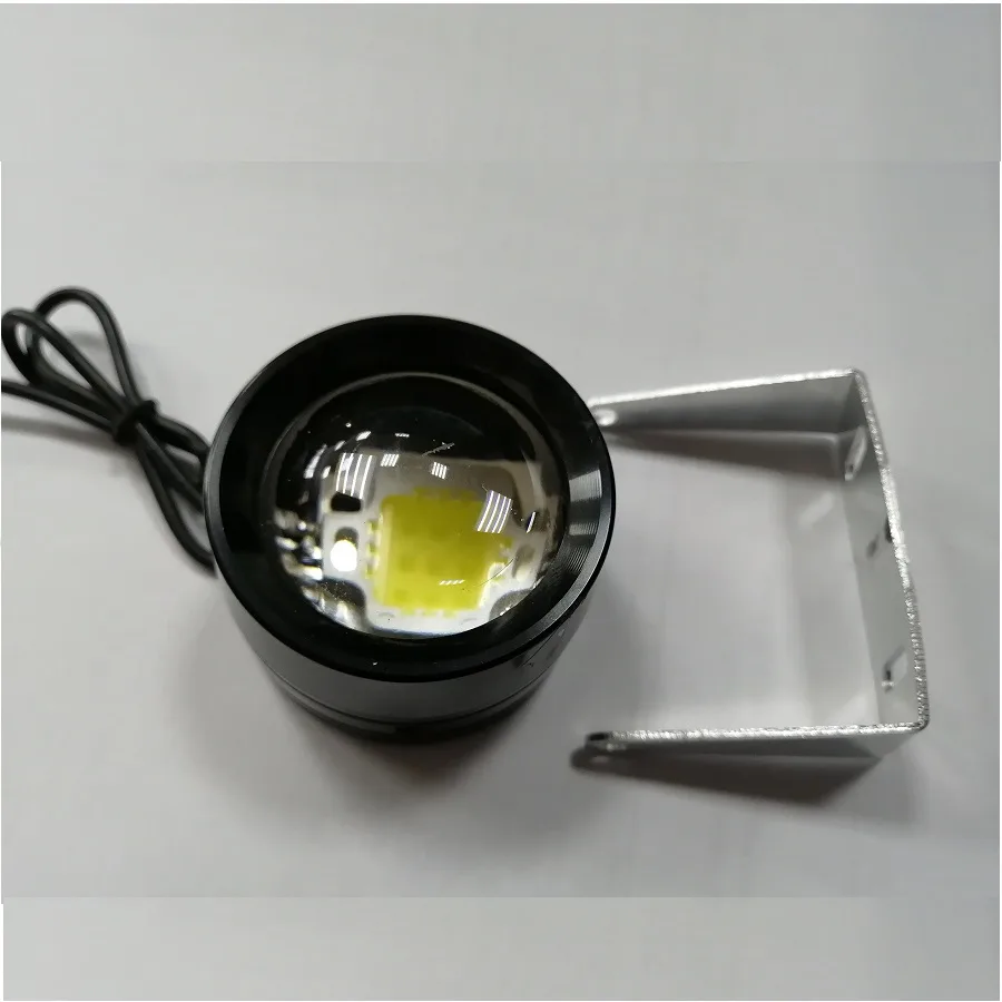ХОДОВЫЕ ОГНИ Круглые ЛИНЗА 10W (2шт) (со скобой)