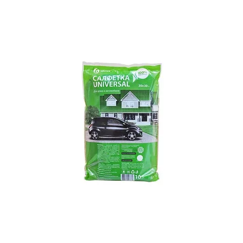 GraSS Салфетка микрофибра 30*30 "GraSS" уп-10 цена за 1шт. IT-0457-N