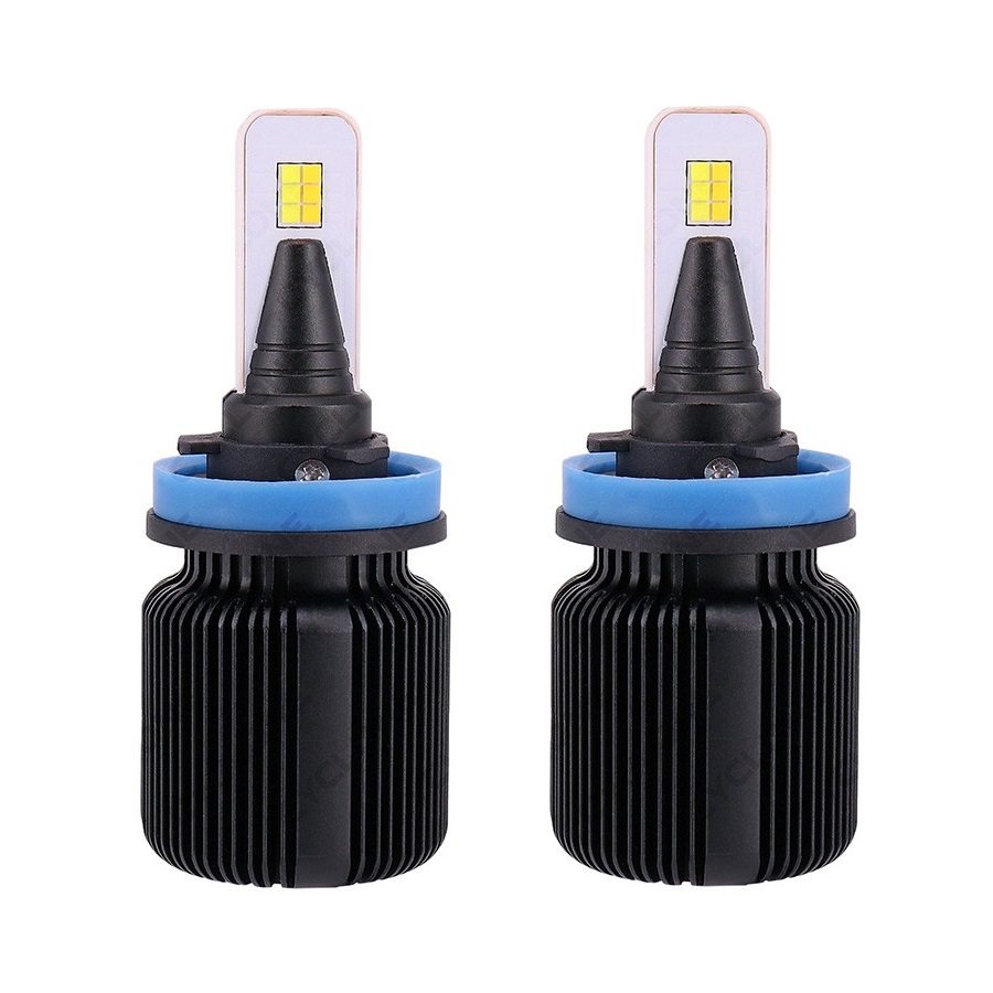 Светодиодные LED лампы ElectroKot Razor II 12-24V H11 12 CSP 5000K желт/белая К-т