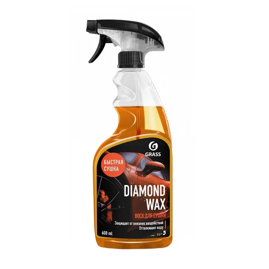 GraSS Воск для сушки с защитным эффуктом "Diamond Wax"  (флакон 600мл)110390