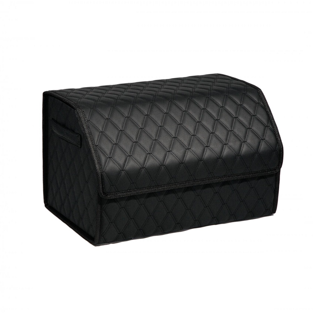 Органайзер в багажник FOR CARS 50см x 31см x 31см черный, ромб