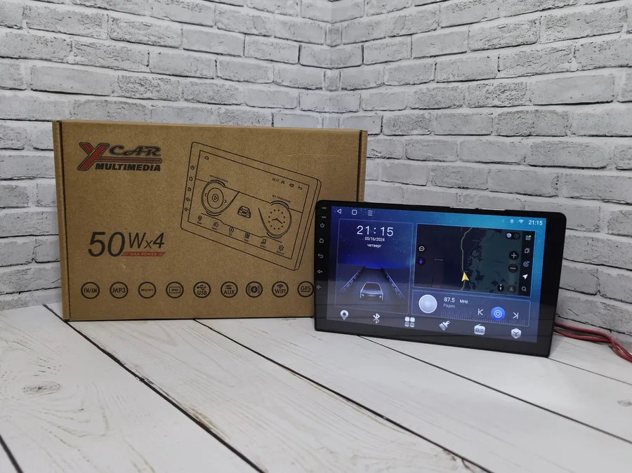 Автомагнитола XCar TS18PRO QLED (ANDROID 12) 9", 8-ядер. 4GB-ОЗУ, 32GB, 4G