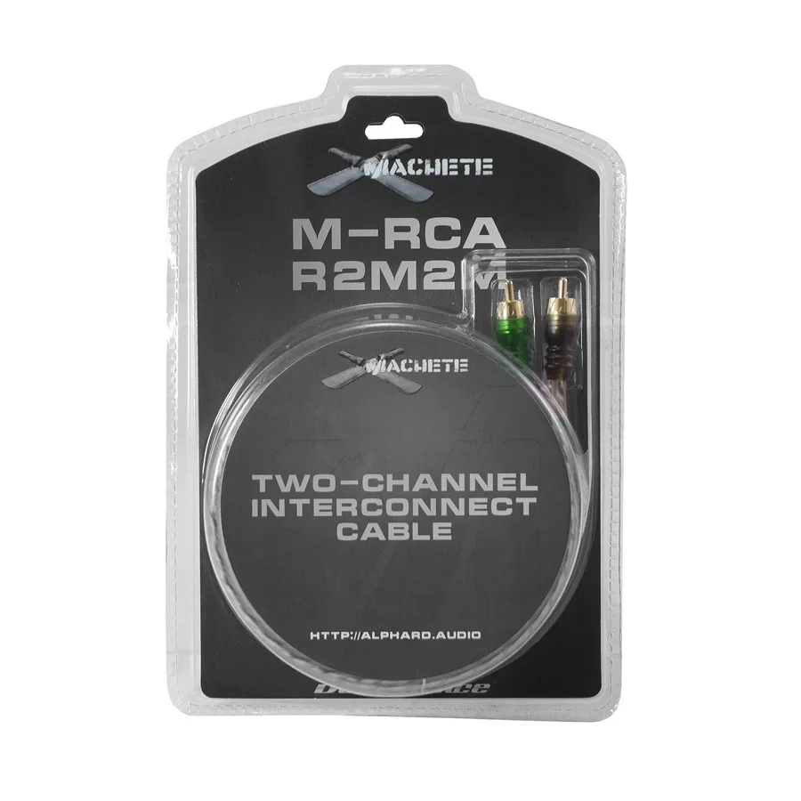 Кабель межблочный Alphard M-RCA R2M2M 2х кан. 5м