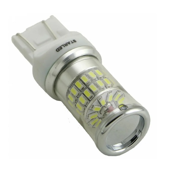 Лампа диодная 10-30V W21/5W б/ц (Т20) 2хк-т STARLED 7G (мега-яркая) 7441-48 к-т 2шт.