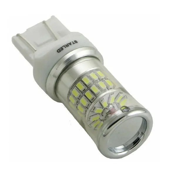 Лампа диодная 10-30V W21/5W б/ц (Т20) 2хк-т STARLED 7G (мега-яркая) 7441-48 к-т 2шт.