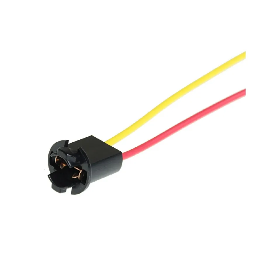 Патрон под лампу W5W (б/ц) с провод. SQ-167