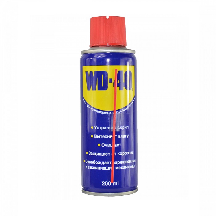 Смазка WD-40 250 мл (с трубочкой)