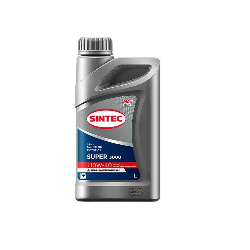 Масло моторное Sintec Super 3000 10W40 API SG/CD п/с 1л