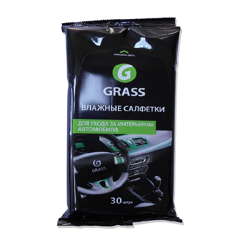 GraSS Салфетка влажная для ухода за интерьером а/м IT-0311