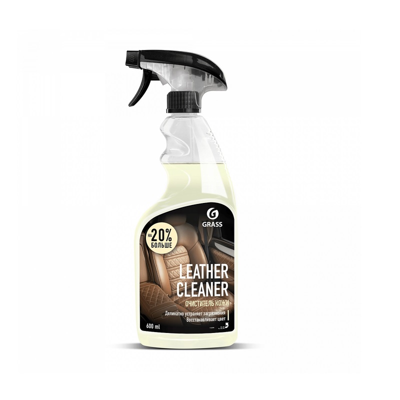 GraSS Очиститель натуральной кожи "Leather Cleaner" ( флакон 600 мл) 110396