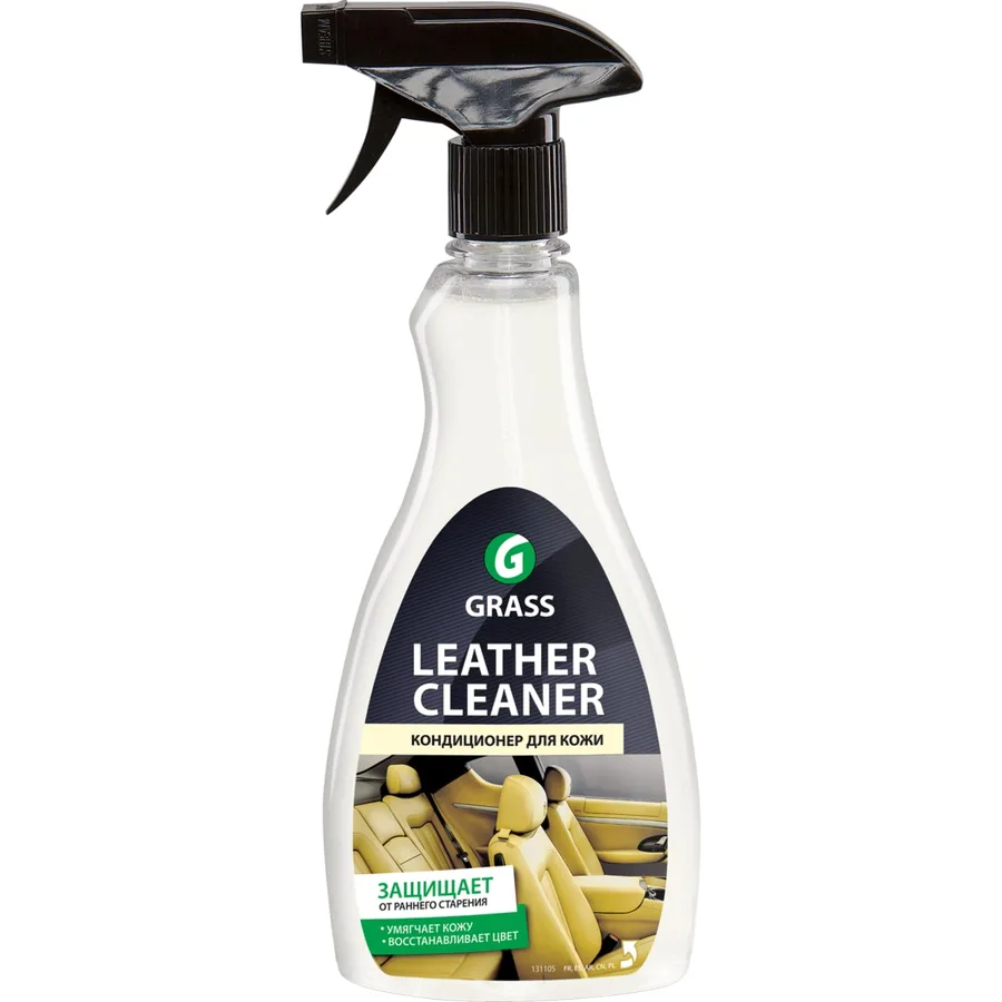 GraSS Очиститель натуральной кожи "Leather Cleaner" ( флакон 600 мл) 110396