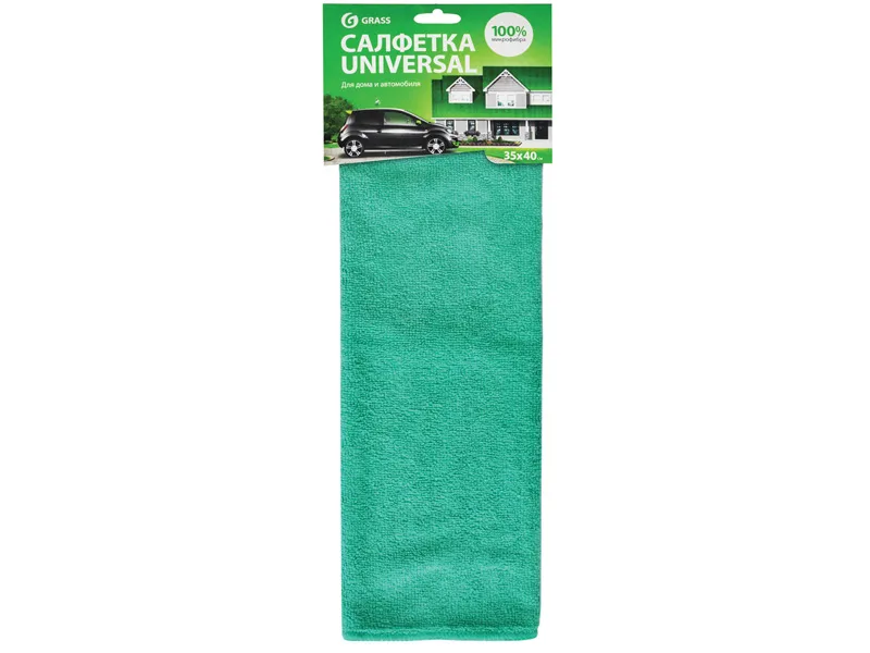GraSS Салфетка микрофибра 30*30 "GraSS" (без упак.) 1шт