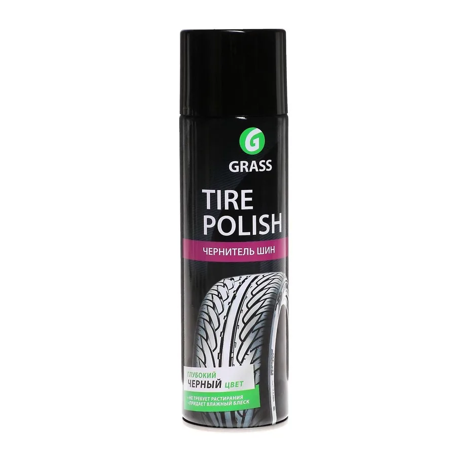 GraSS Чернитель шин "Tire Polish" (аэрозоль 650 мл) 700670