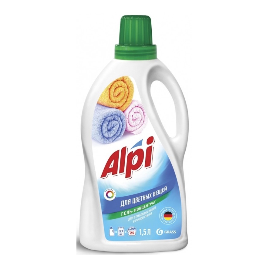 GraSS Гель-концентрат для цветных вещей "ALPI" (флакон 1,8л) 125734