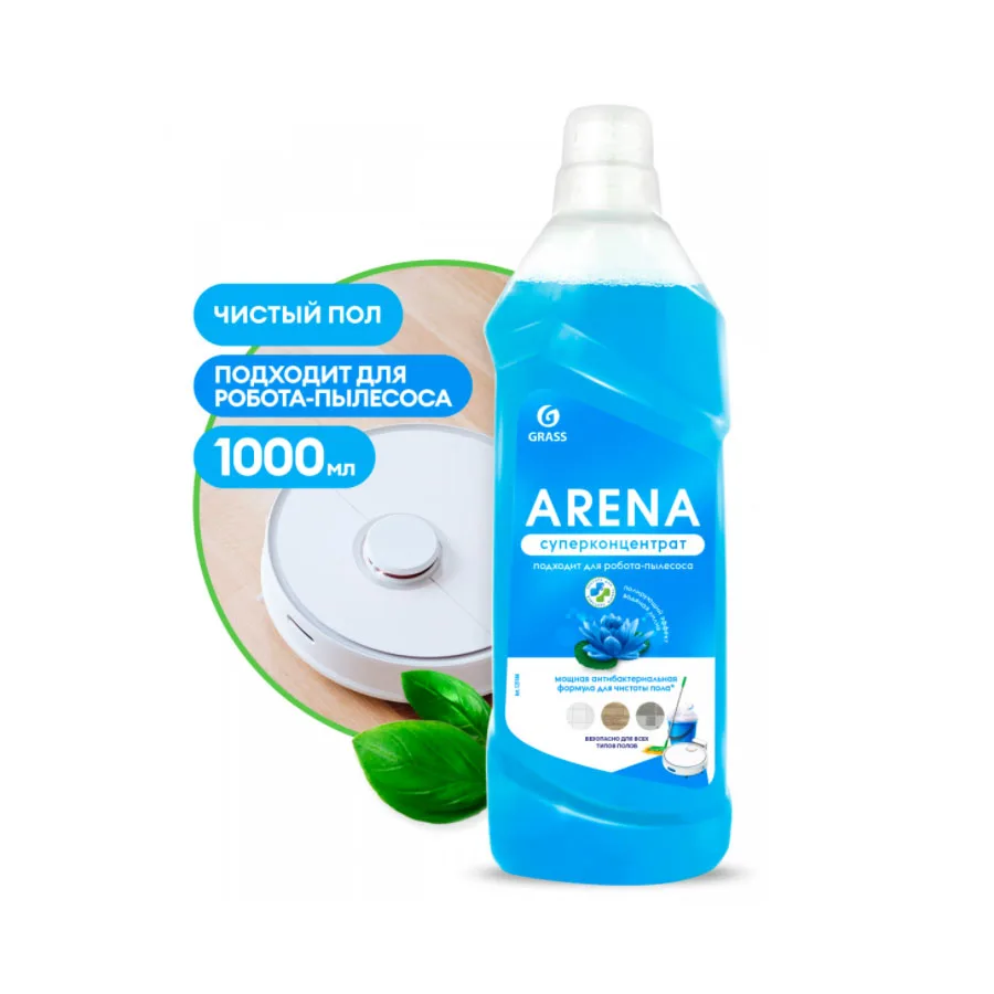 GraSS Средство с полирующим эффектом для пола "Arena Водяная лилия" (канистра 1 л)
