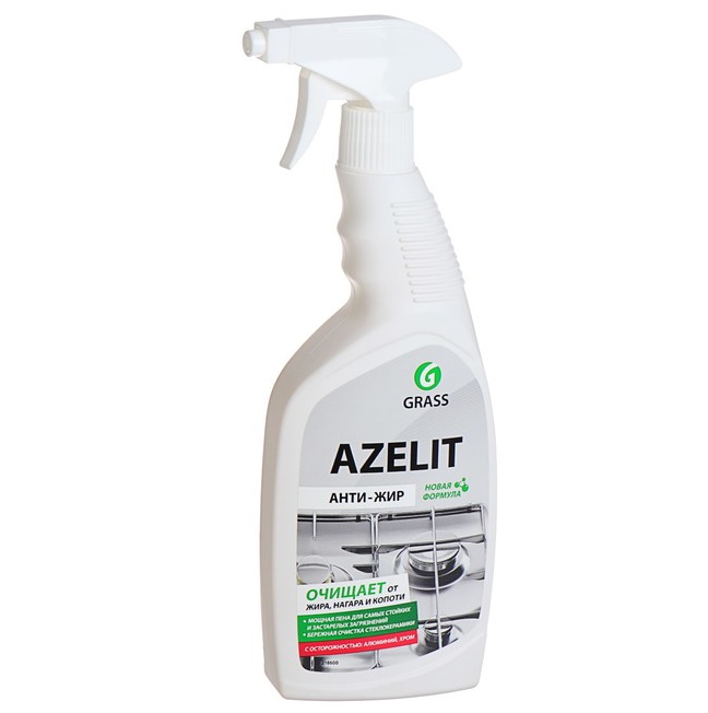 GraSS АНТИЖИР Азелит Azelit для кухни бытовая химия анти жир 600 мл 218600