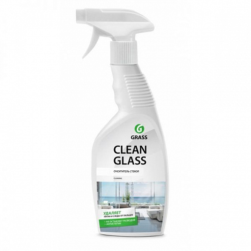 GraSS Средство для мытья стёкол,окон,пластика и зеркал Clean Glass 600 мл мытье окон 130600