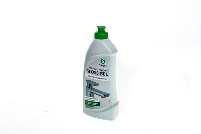 GraSS Чистящее средство для ванной комнаты "Gloss gel" (флакон 500 мл) 221500