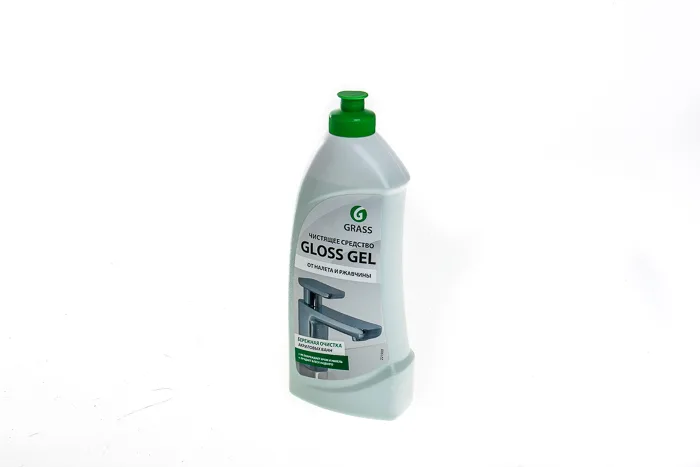 GraSS Чистящее средство для ванной комнаты "Gloss gel" (флакон 500 мл) 221500