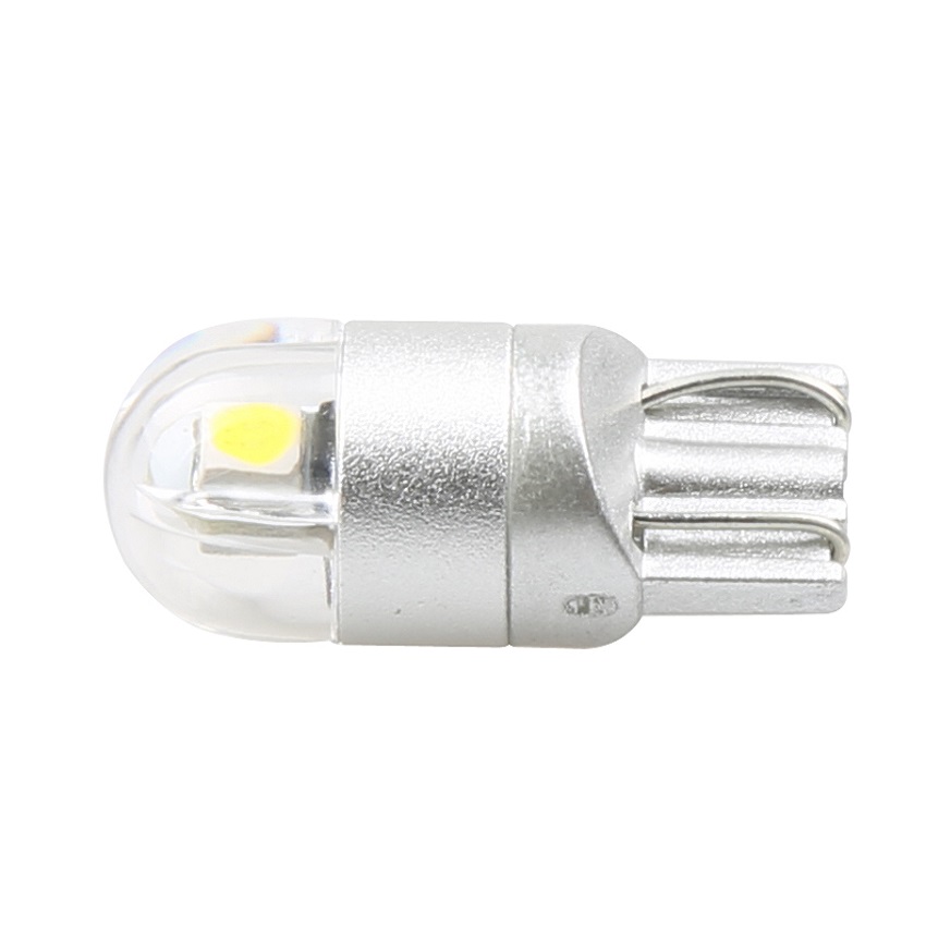 Лампа диодная 12V W5W б/ц T10 - 3smd - 0.3W MT Plast