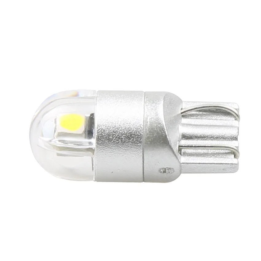 Лампа диодная 12V W5W б/ц T10 - 3smd - 0.3W MT Plast