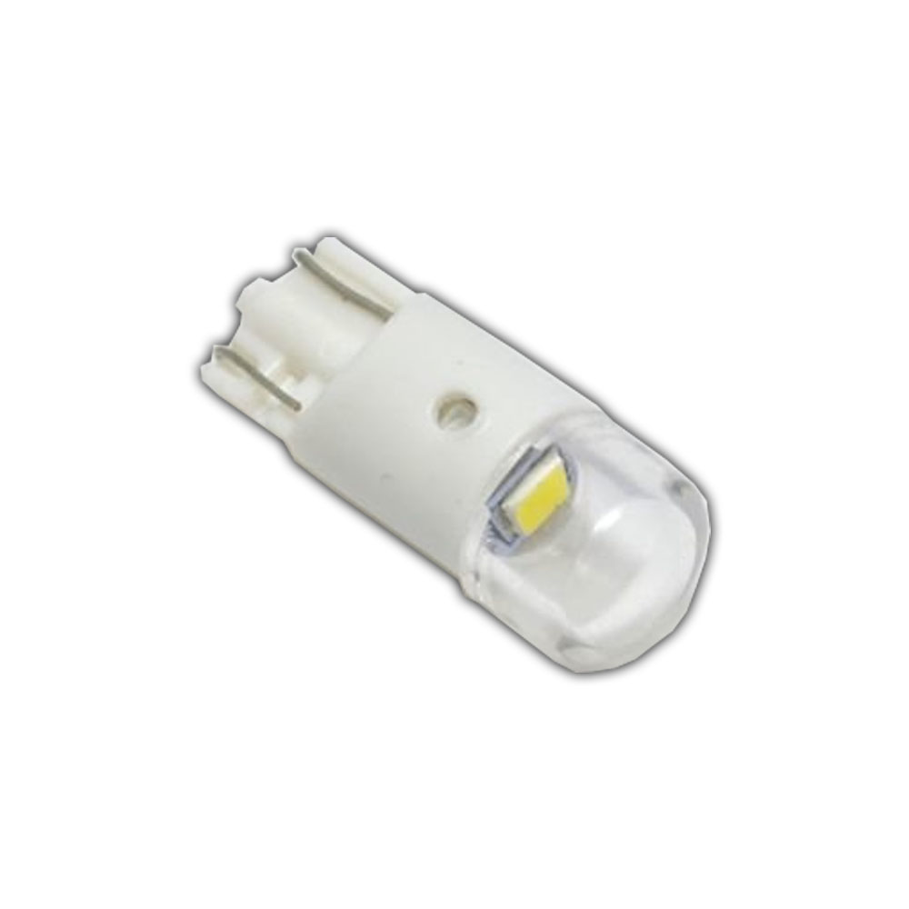 Лампа диодная 12V W5W б/ц T10 - 3smd - 0.3W MT Plast