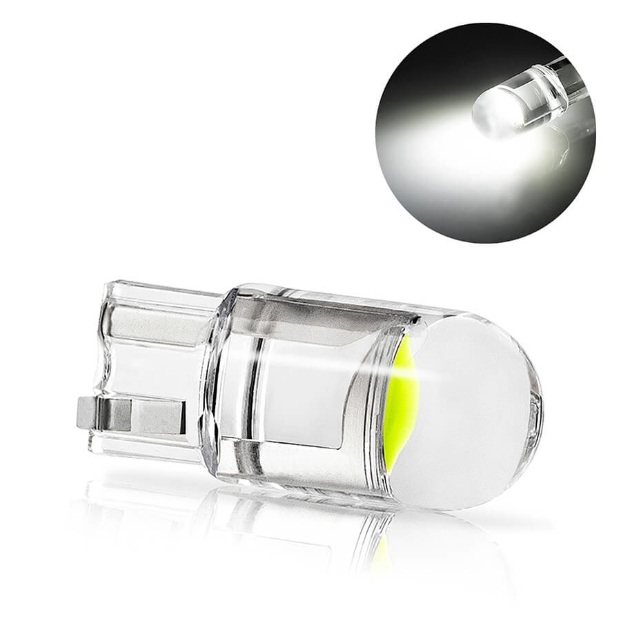 Лампа диодная 12V W5W б/ц T10 white 6588