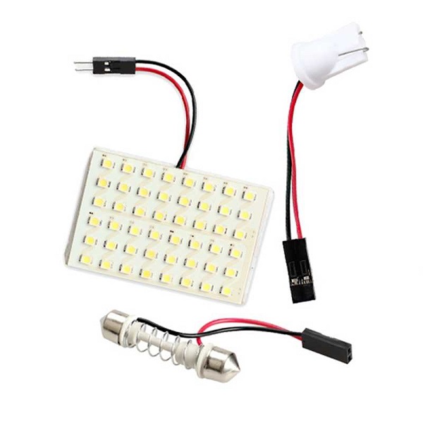 яЛампа диодная 12V салон универс. (пластина)