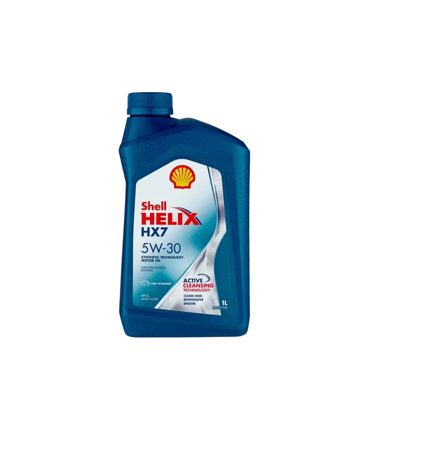 Масло моторное shell helix 5w30 HX7 A3/B4 синий 1л. синт.