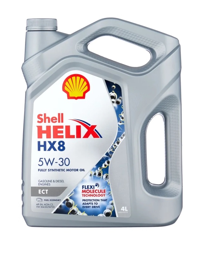 Масло моторное shell helix 5w30 HX8 A3/B4 серый 4л.