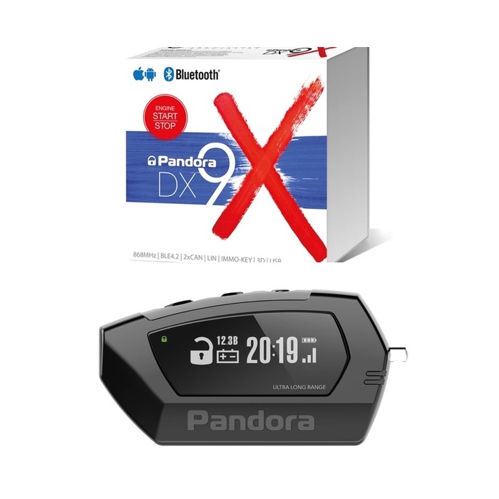 Сигнализация Pandora DX 57R 2CAN/LIN/BT автозапуск