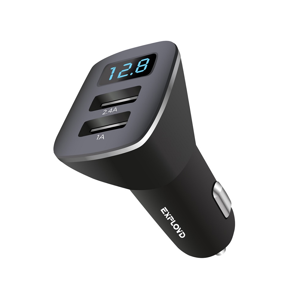 АЗУ USB порт SONDER FS-Z-792 3.4A + вольтметр