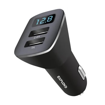 АЗУ USB порт SONDER FS-Z-792 3.4A + вольтметр