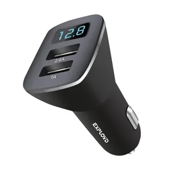 АЗУ USB порт SONDER FS-Z-792 3.4A + вольтметр