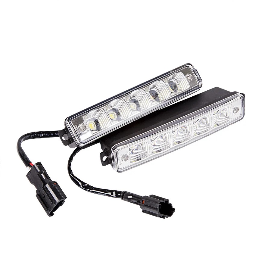 ХОДОВЫЕ ОГНИ LED белая коробка (5 SVD) к-т