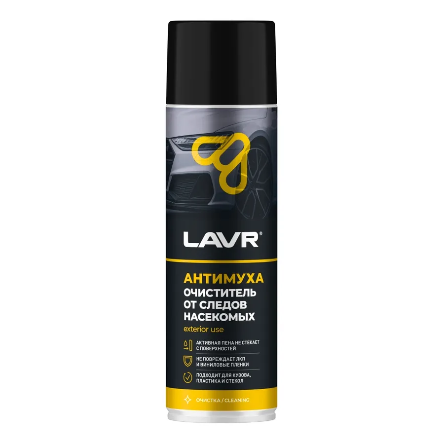 LAVR Ln1430 Пенный очиститель от следов насекомых "АНТИМУХА" 6500мл