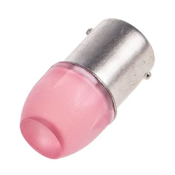 Лампа диодная 12V P21W габарит/СТОП (КЕРАМИКА) Красный