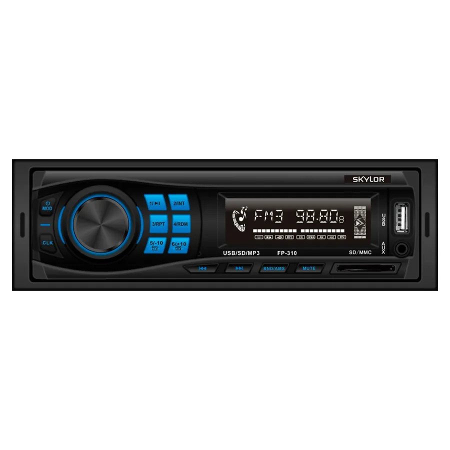 А/м SKYLOR FP-310 black/blue 4*50 MP3