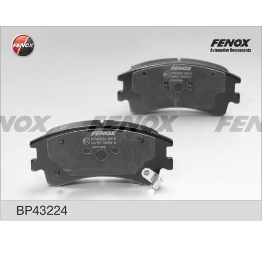 Колодки торм. перед. FENOX BP43224 Mazda 6