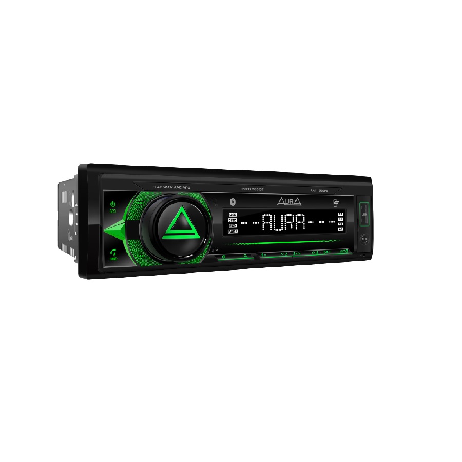 А/м AURA  AMH-550PS BT 4x50Bт RGB Подсветка, 3RCA