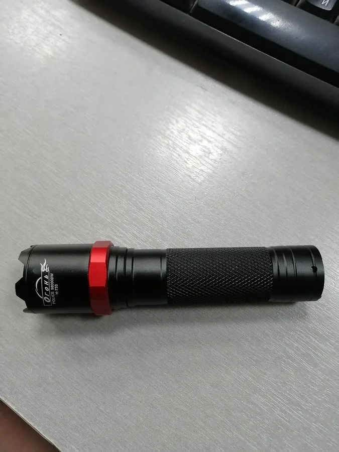 Фонарик zoom (USB)T6-515/998/327  (карманный)