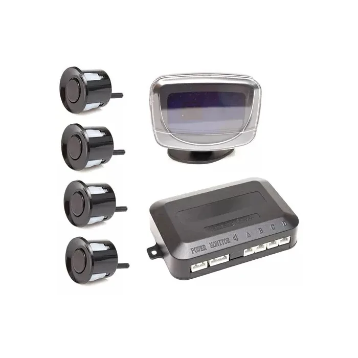 Парктроник с дисплеем ParkAWay E-4B-D Black (4 датчика)