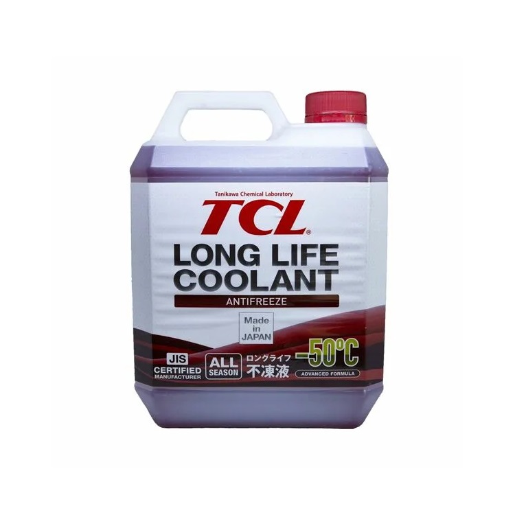 АНТИФРИЗ TCL LLC -40C красный, 4 л LLC01236