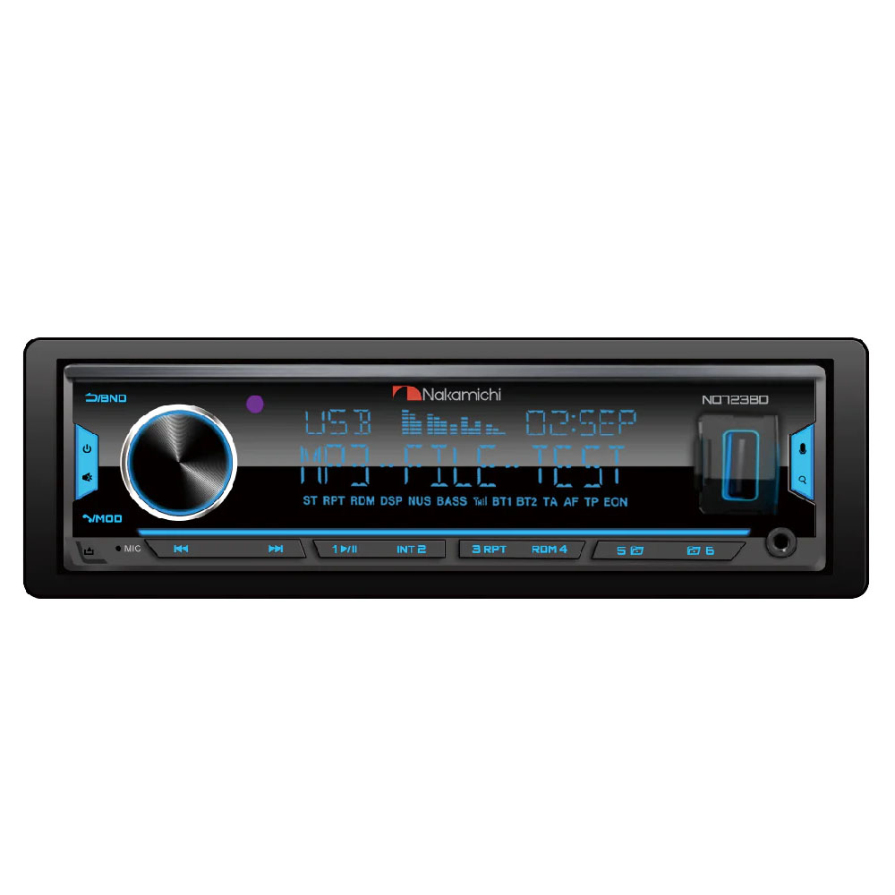 А/м Nakamichi NQ723BD 4*50Вт (Bluetooth)