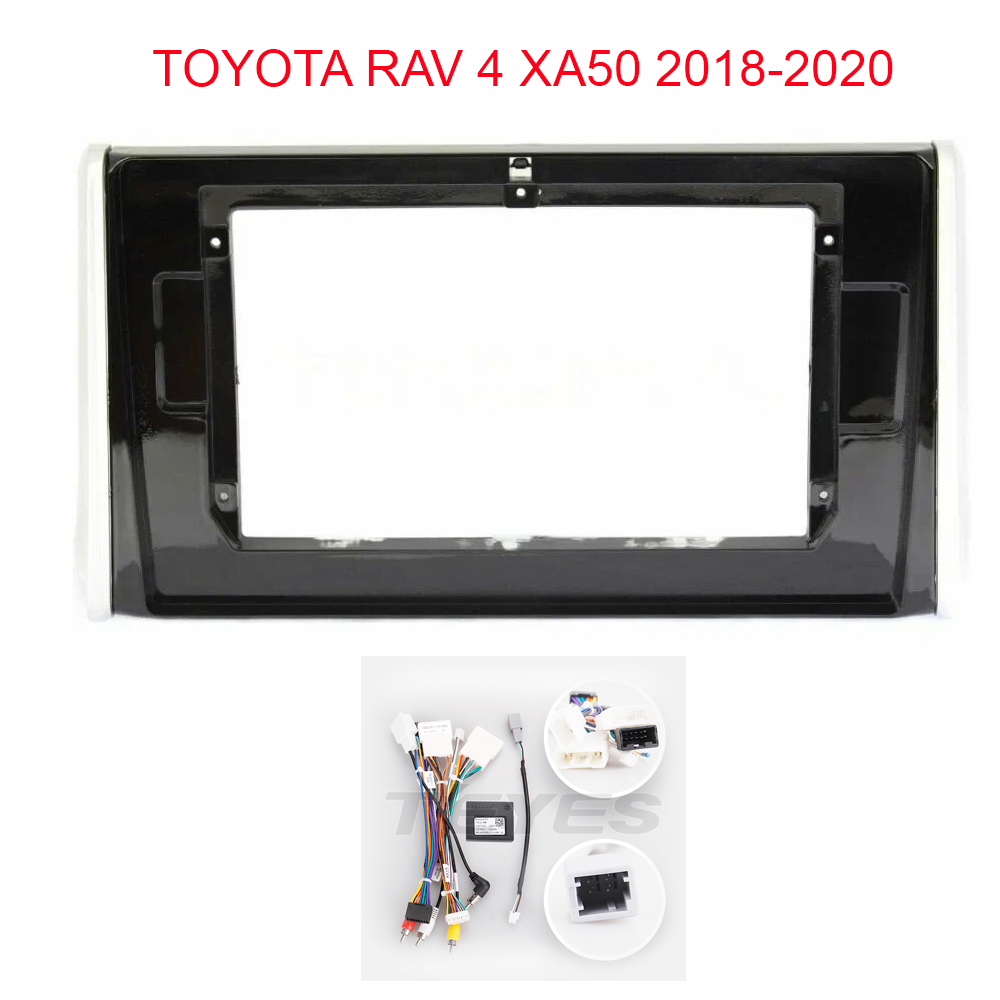 Установочный к-т для штатной а/м 10" TOYOTA RAV 4 XA50 2018-2020 + проводка