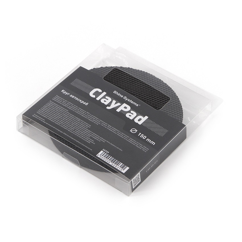 Shine Systems Clay Pad - круг автоскраб, 150 мм